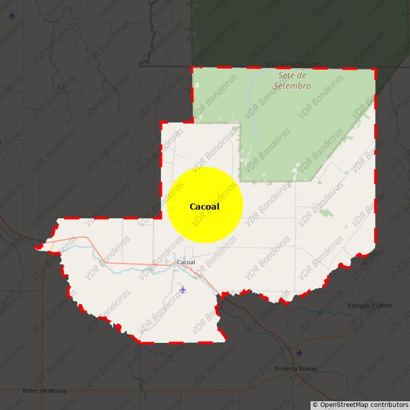 Imagem da Bandeira Cacoal