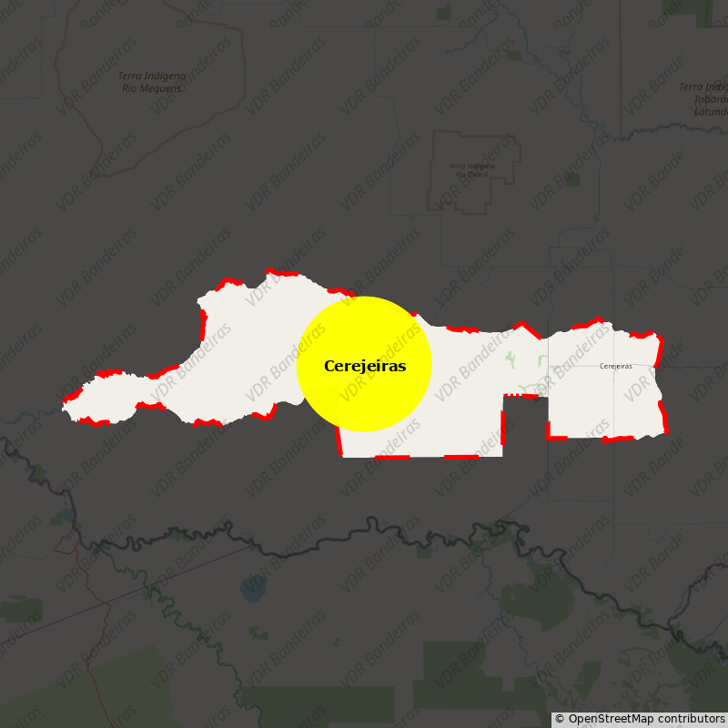 Imagem da Bandeira Cerejeiras