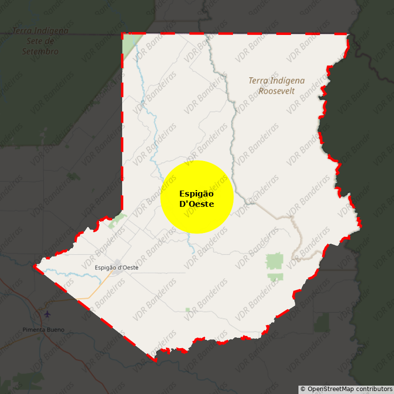 Imagem da Bandeira Espigão D'Oeste