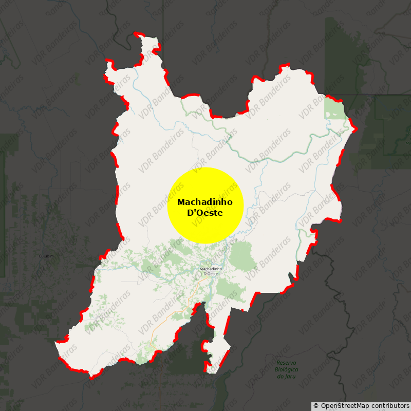 Imagem da Bandeira Machadinho D'Oeste