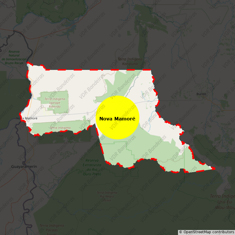 Imagem da Bandeira Nova Mamoré