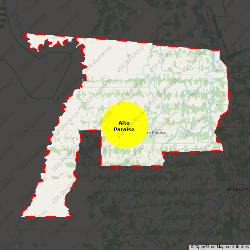 Imagem da Bandeira Alto Paraíso