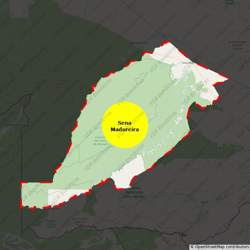 Imagem da Bandeira Sena Madureira