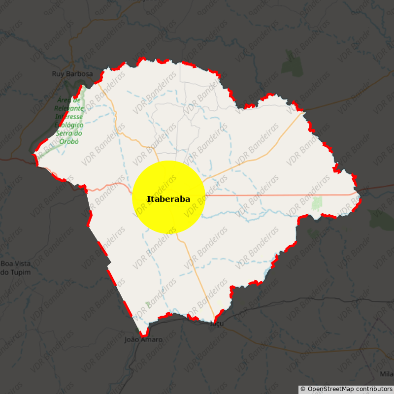 Imagem da Bandeira Itaberaba