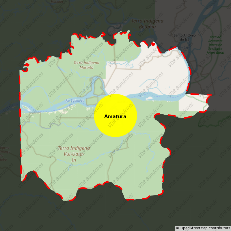 Imagem da Bandeira Amaturá