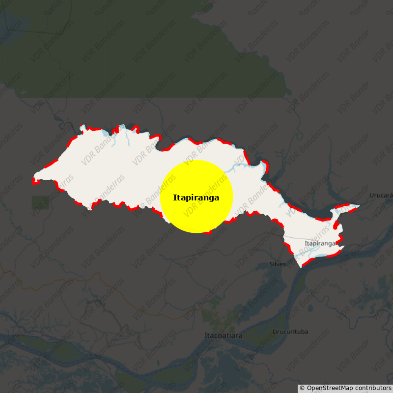 Imagem da Bandeira Itapiranga