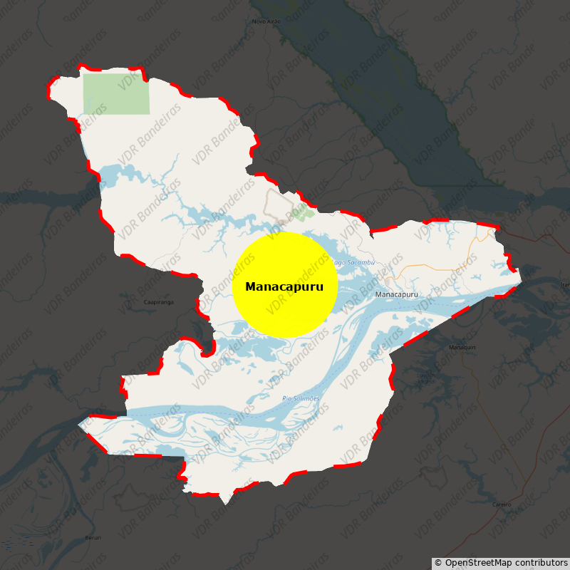Imagem da Bandeira Manacapuru