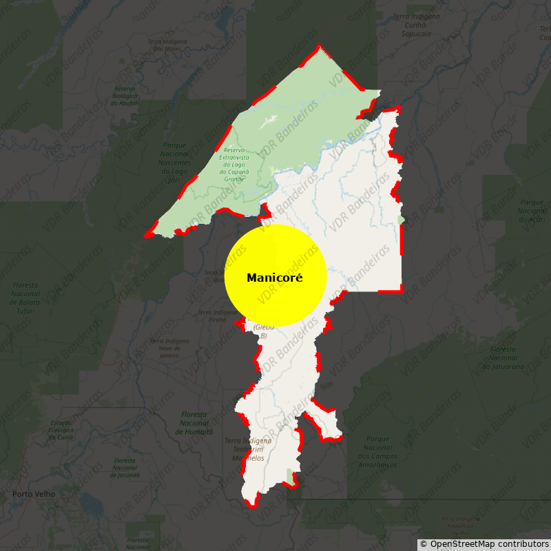 Imagem da Bandeira Manicoré