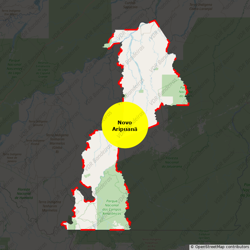 Imagem da Bandeira Novo Aripuanã