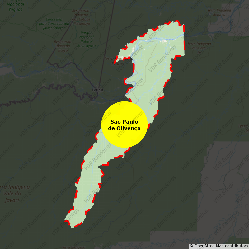 Imagem da Bandeira São Paulo de Olivença