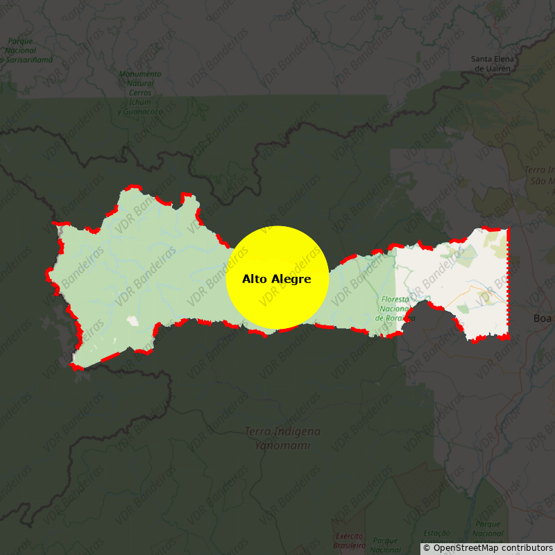 Imagem da Bandeira Alto Alegre