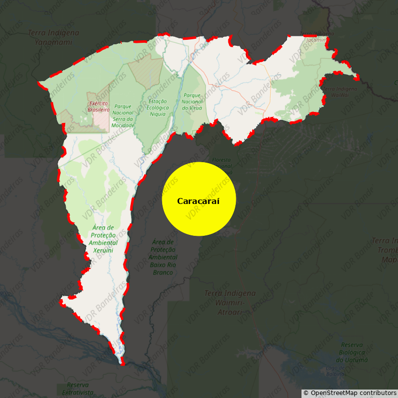 Imagem da Bandeira Caracaraí