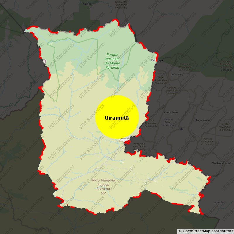 Imagem da Bandeira Uiramutã