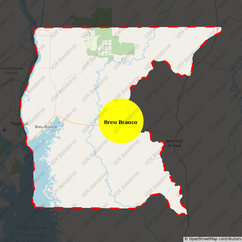 Imagem da Bandeira Breu Branco