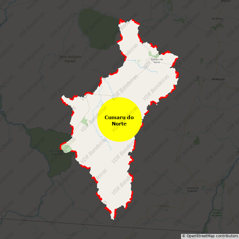 Imagem da Bandeira Cumaru do Norte