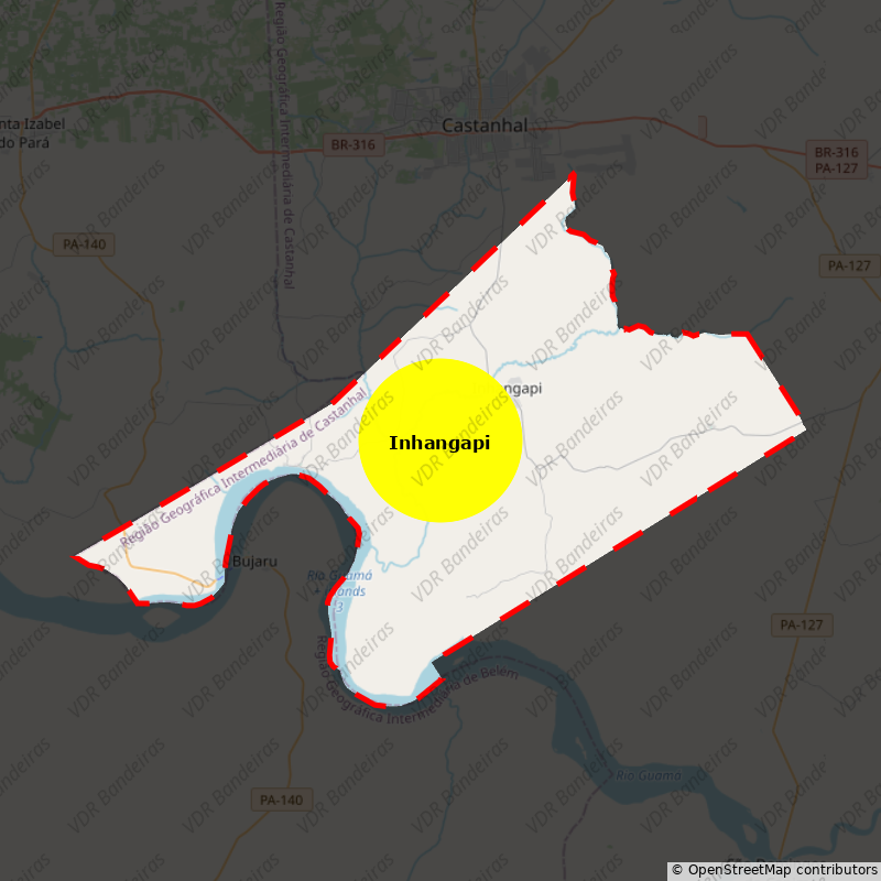 Imagem da Bandeira Inhangapi