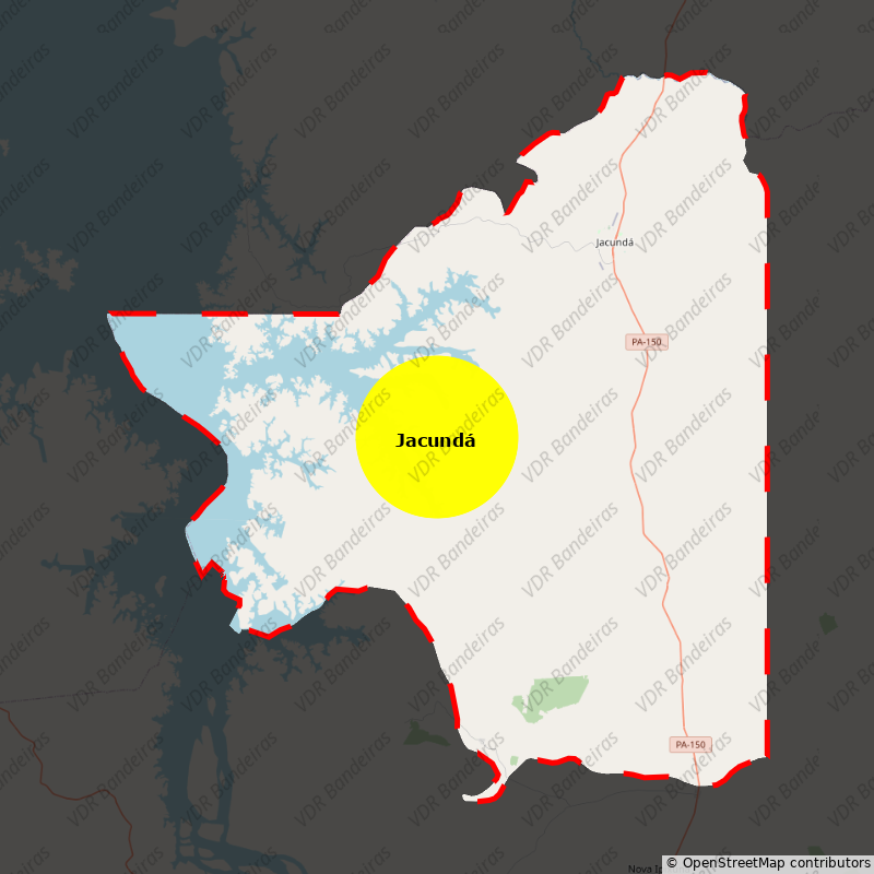 Imagem da Bandeira Jacundá