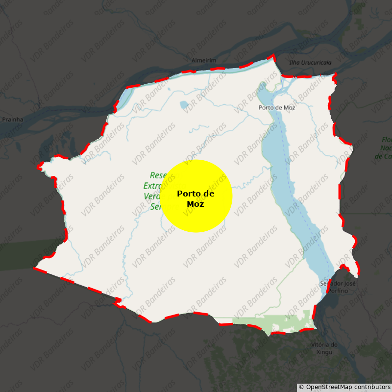 Imagem da Bandeira Porto de Moz