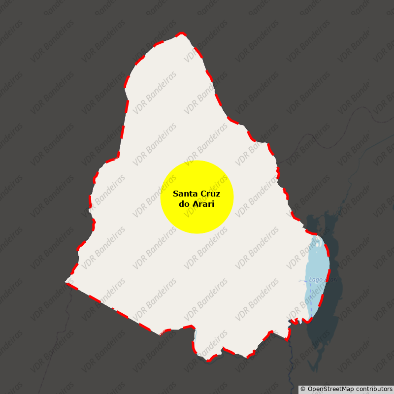 Imagem da Bandeira Santa Cruz do Arari