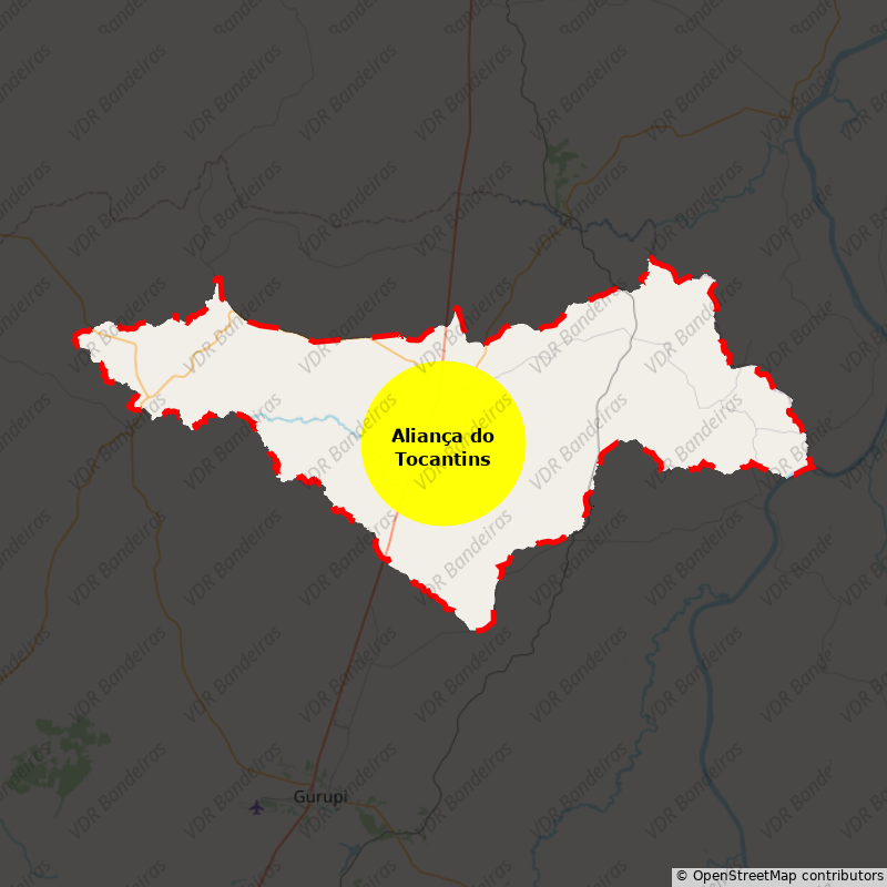 Imagem da Bandeira Aliança do Tocantins