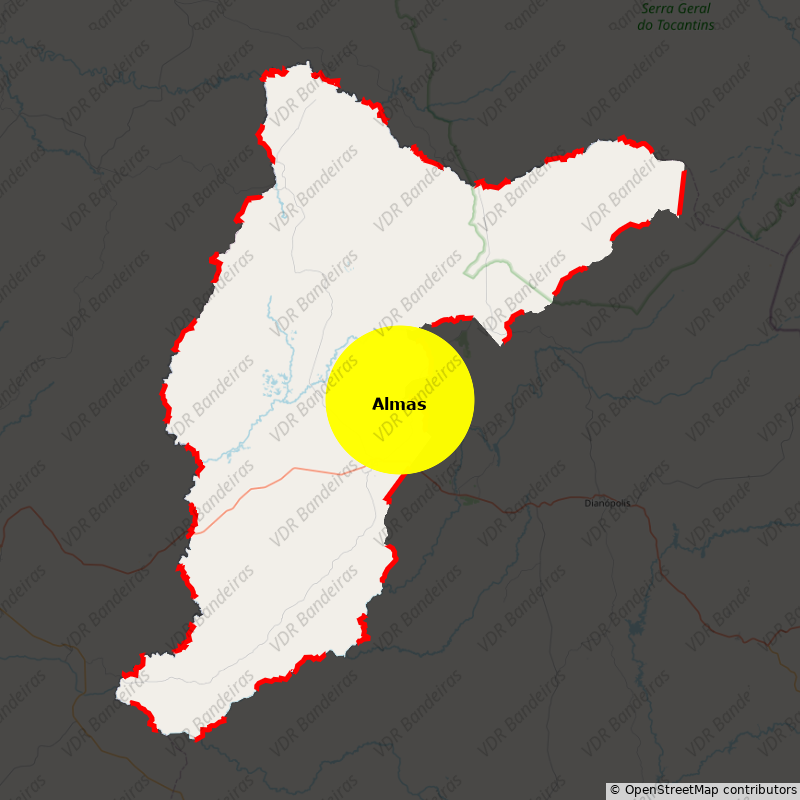 Imagem da Bandeira Almas