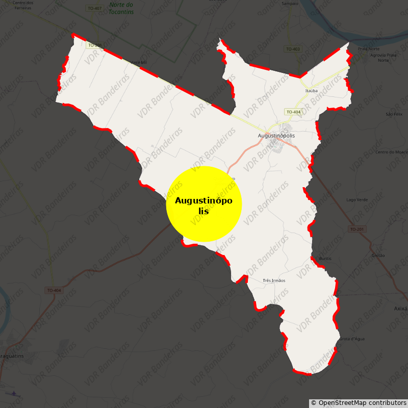 Imagem da Bandeira Augustinópolis
