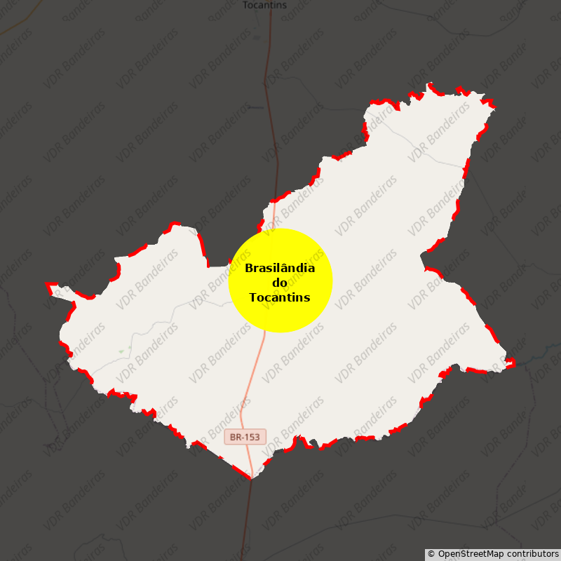Imagem da Bandeira Brasilândia do Tocantins