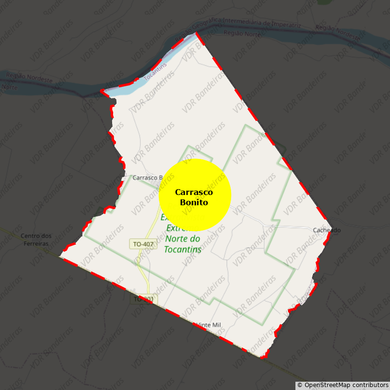 Imagem da Bandeira Carrasco Bonito