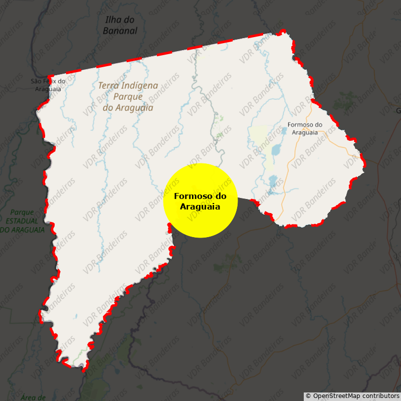 Imagem da Bandeira Formoso do Araguaia