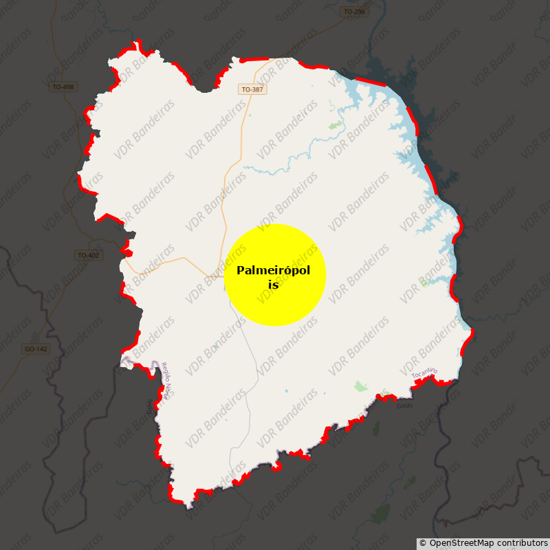 Imagem da Bandeira Palmeirópolis