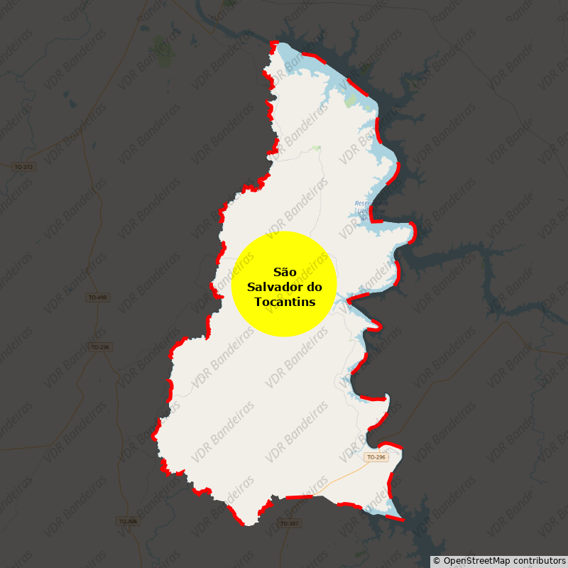 Imagem da Bandeira São Salvador do Tocantins