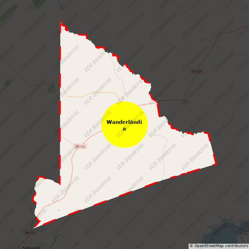 Imagem da Bandeira Wanderlândia