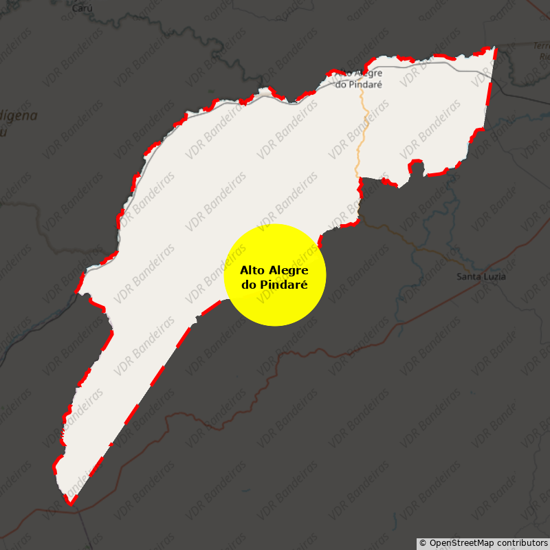 Imagem da Bandeira Alto Alegre do Pindaré