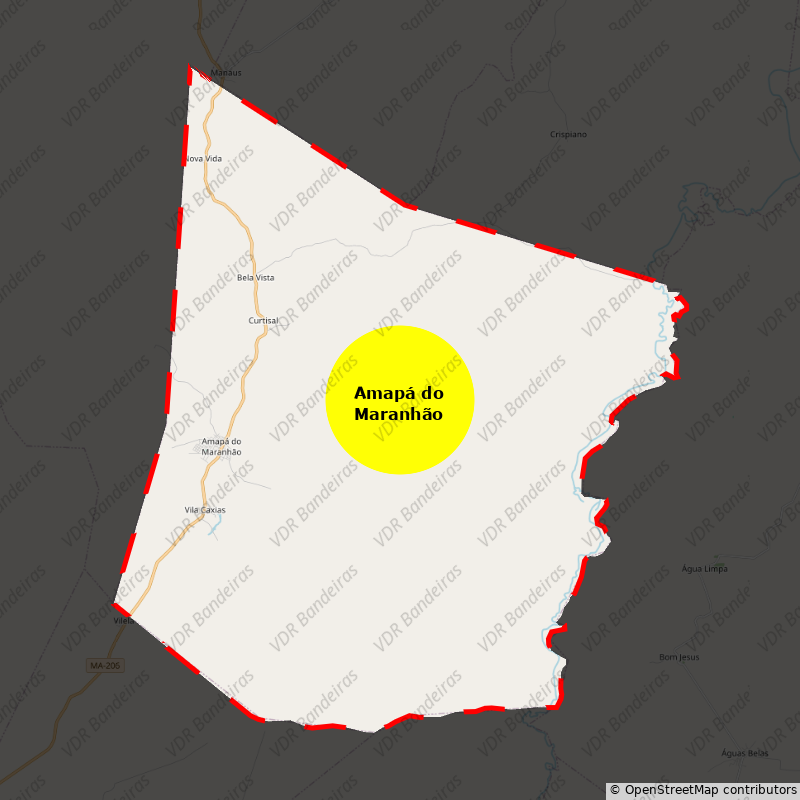 Imagem da Bandeira Amapá do Maranhão