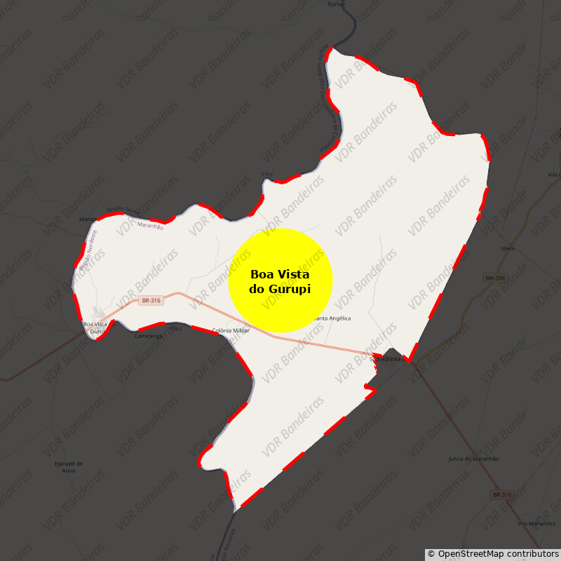 Imagem da Bandeira Boa Vista do Gurupi