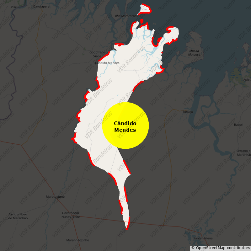 Imagem da Bandeira Cândido Mendes