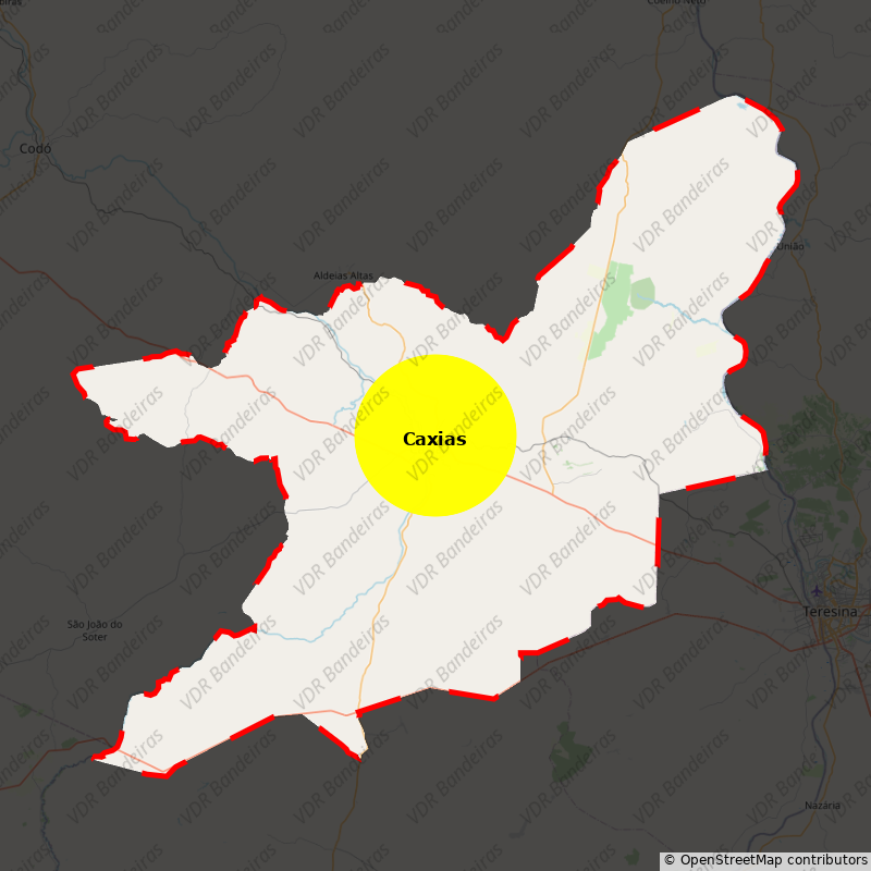 Imagem da Bandeira Caxias