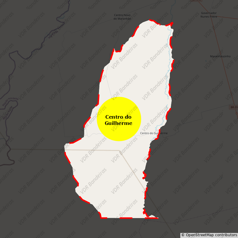 Imagem da Bandeira Centro do Guilherme