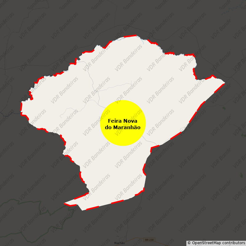 Imagem da Bandeira Feira Nova do Maranhão