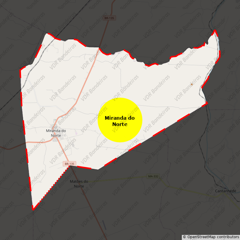 Imagem da Bandeira Miranda do Norte