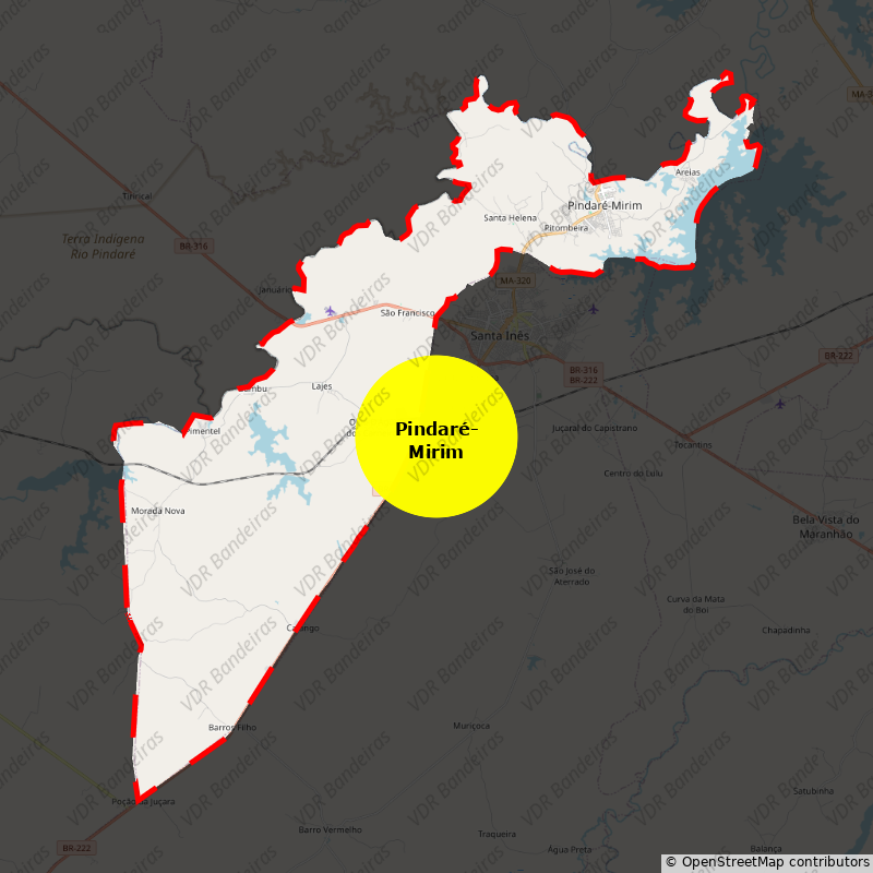 Imagem da Bandeira Pindaré-Mirim