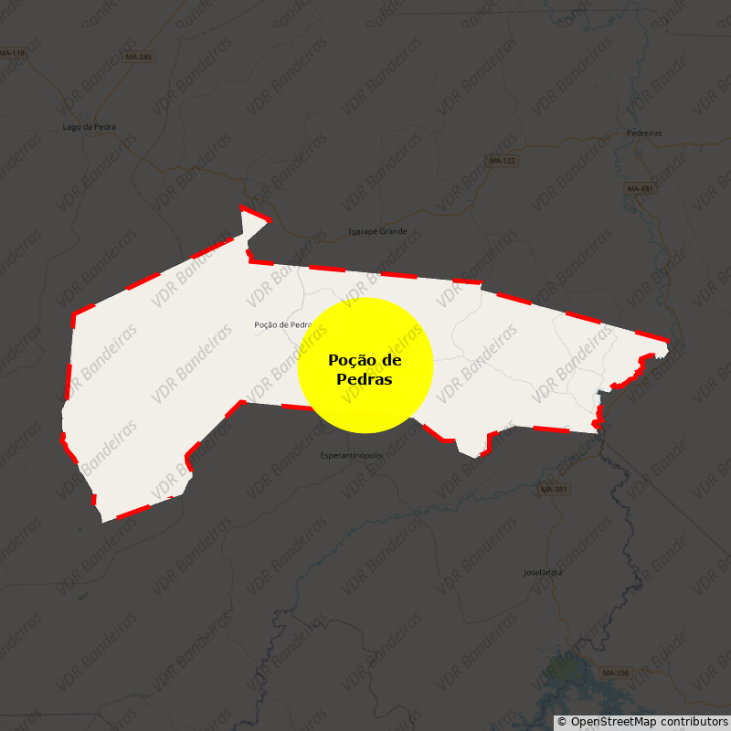 Imagem da Bandeira Poção de Pedras