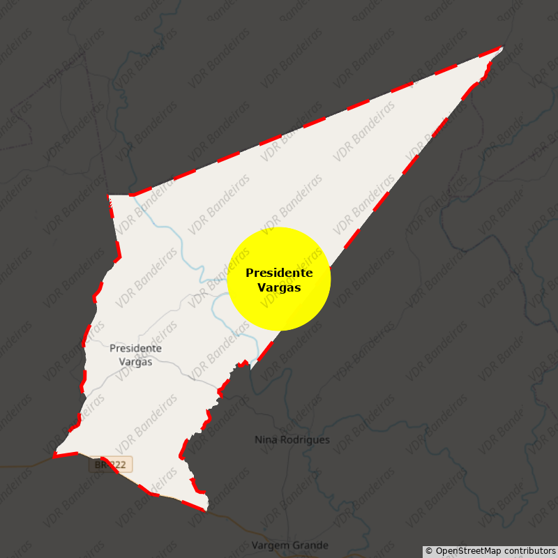 Imagem da Bandeira Presidente Vargas