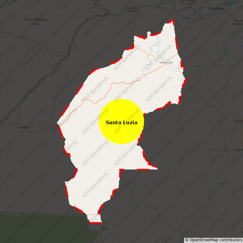 Imagem da Bandeira Santa Luzia