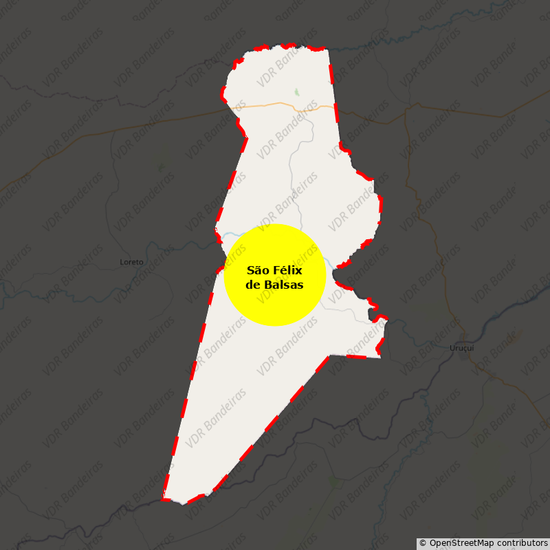 Imagem da Bandeira São Félix de Balsas