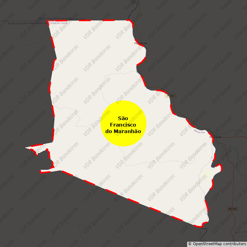 Imagem da Bandeira São Francisco do Maranhão