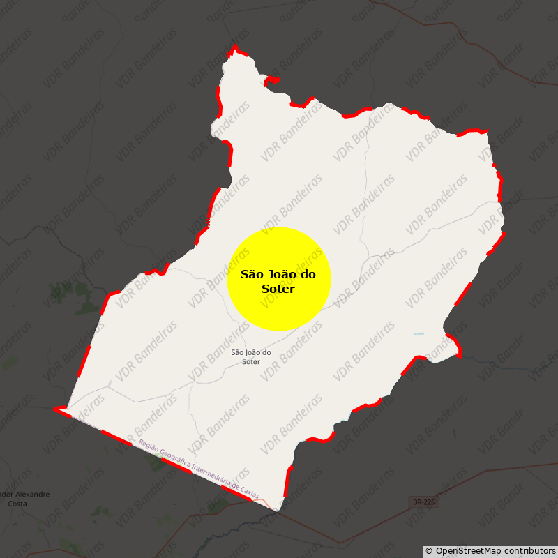 Imagem da Bandeira São João do Soter