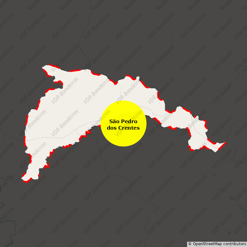 Imagem da Bandeira São Pedro dos Crentes