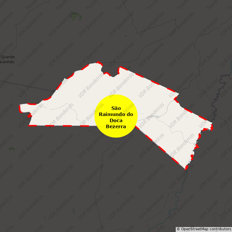 Imagem da Bandeira São Raimundo do Doca Bezerra