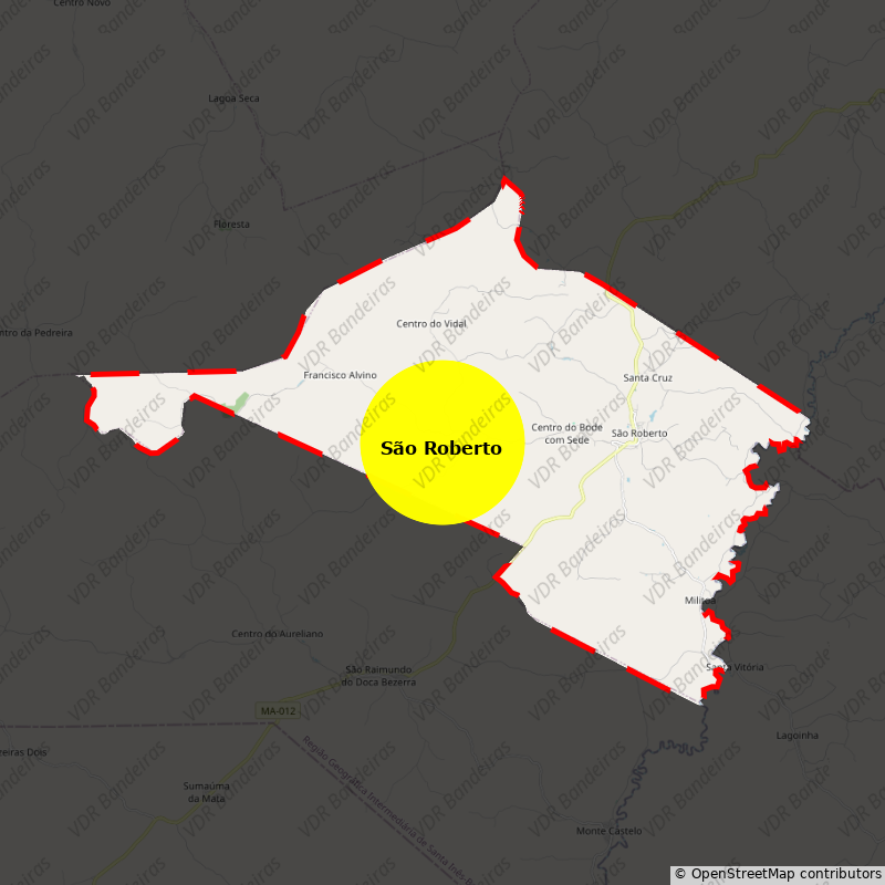 Imagem da Bandeira São Roberto